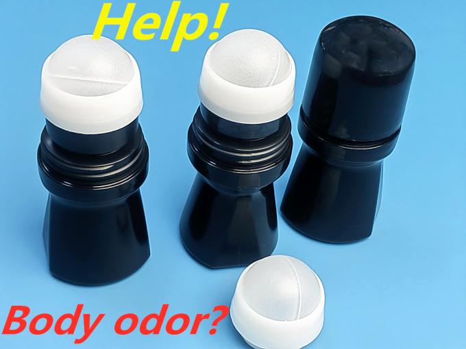 Wholesale Cheap 50ml 60ml Cosmetic Packaging Bottles Roll on Bottle Mosquito Repeller Bottle Women Underarm Body Odor Plastic Roll on Deodorant Bottle