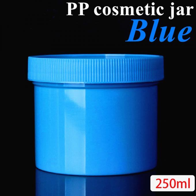 in Stock Customization Empty PP Plastic 100ml 150ml 250ml 500ml White Black Cosmetic Jar for Cream Cosmetic Packaging Containers