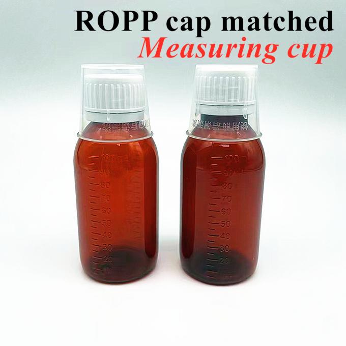 3oz 4oz 5oz Pet Pharmaceutical Container Meidicine Oral Liquid Syrup Bottle