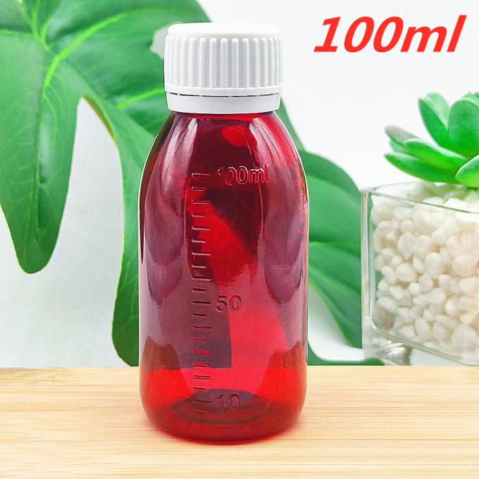 2023 Hot Sale 100ml 120ml 150ml Medicine Oral Liquid Syrup Plastic Bottle Pet Cough Syrup Bottle