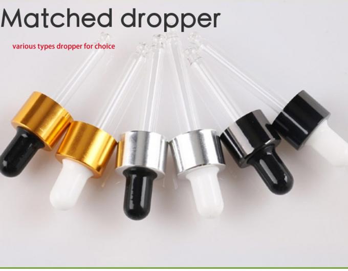 Wholesale Cheap 5ml 10ml 15ml 20ml 30ml 50ml 100ml Black Essential Oil Bottle Glass Dropper Bottle