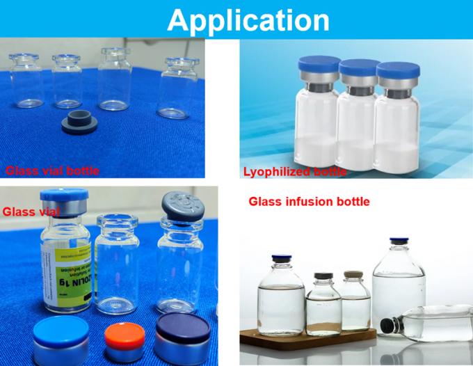 13mm 20mm 28mm 32mm Lyophilization Vial Bottle for Injection Vials Butyl Rubber Stoppers