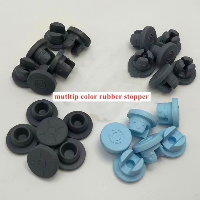 13mm 20mm Grey Pharmaceutical Injection Brominated Butyl Rubber Stopper for Glass Injection Vial