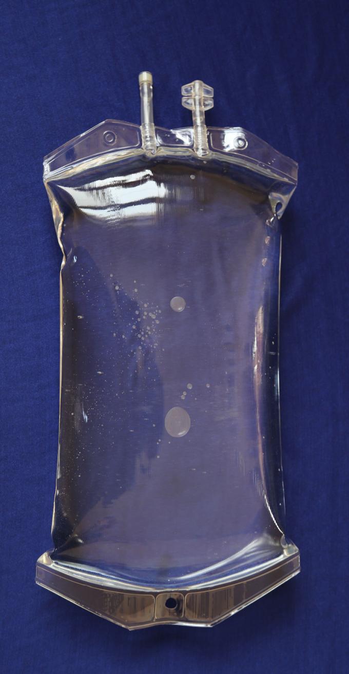 250 Ml Sterile Water IV Bags 500ml Disposable Transparent Double Tube Medical PVC IV Infusion Bags