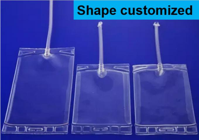 250ml 500ml Single Tube Double Tube Empty Soft PVC Medical Intravenous Saline Solution Bags IV Infusion Bag