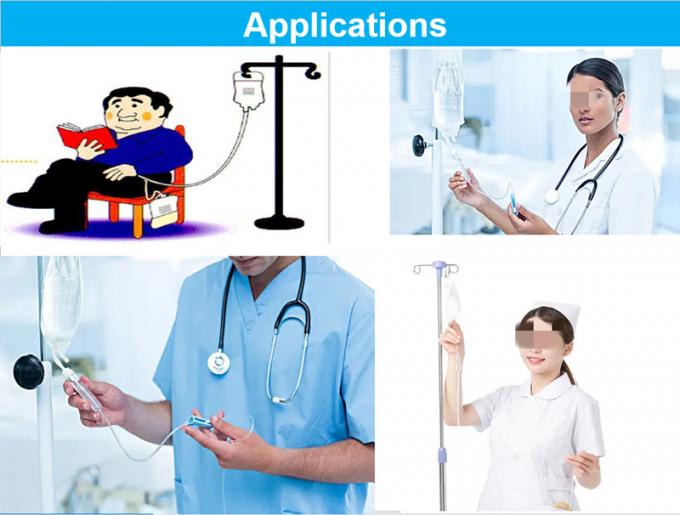 500ml 1000ml Disposable Medical Double Hard Ports Non-PVC Sodium Chloride IV Infusion Bag
