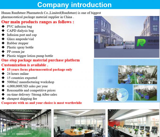 5ml 7ml 10ml Pharmaceutical Clear Amber Lyophilization Glass Vials with Flip off Cap