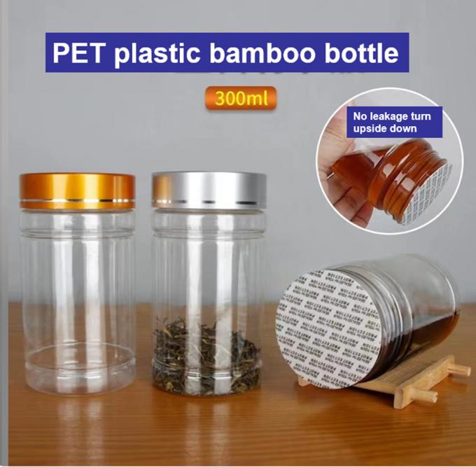 Pet Wide Mouth Empty 100cc 150cc 200cc Vitamin Capsule Supplements Pill Bottles Plastic Medicine Bottle