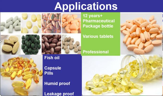 Pet Wide Mouth Empty 100cc 150cc 200cc Vitamin Capsule Supplements Pill Bottles Plastic Medicine Bottle