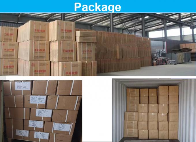 Cheap Economic Aluminum Alloy Manual Wheelchair for Elderly with Detachable Footrest