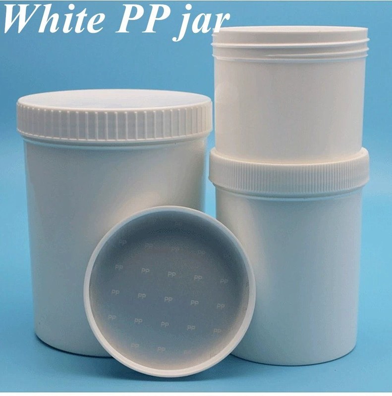 250ml 500ml 950ml Cosmetic Face Cream Jar Mắt tóc cơ thể Cream jar empty cream container PP Plastic Cosmetic Jar
