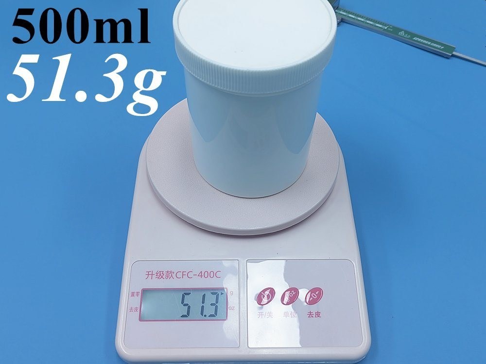 150g 250g 500g PP kem mỹ phẩm bình trắng đen xanh nhựa kem mỹ phẩm bình cơ thể Scrub trống mặt kem bình