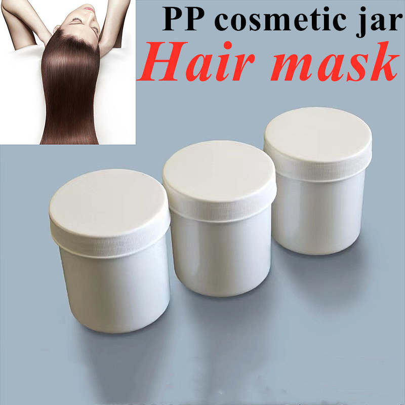 Hình mẫu miễn phí MOQ thấp 150g 250g 500g 1000g Eco Friendly Face Cream Bao bì trắng đen xanh nhựa PP lọ mỹ phẩm