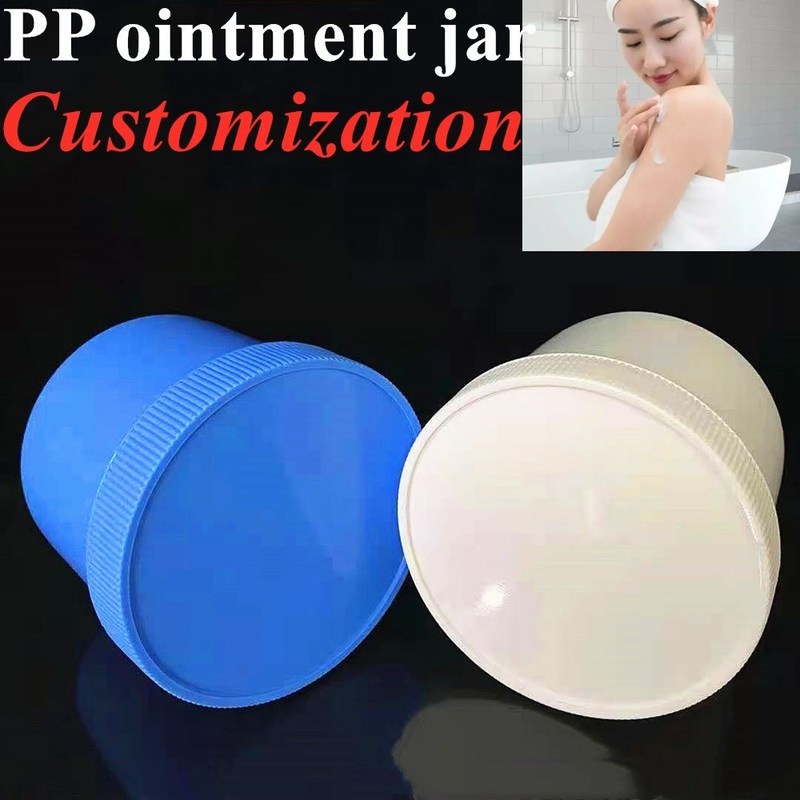 250ml 500ml 950ml Nhà máy tùy chỉnh trống PP nhựa chăm sóc da kem bình mặt Body Cream Container Bột mỡ mặt kem bình