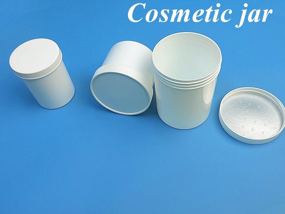 Màu trắng Đỏ Đen Nhựa PP mỹ phẩm làm đẹp nén kem chăm sóc da lọ 150g 250g 500g Cơ thể mặt pp bình mỹ phẩm