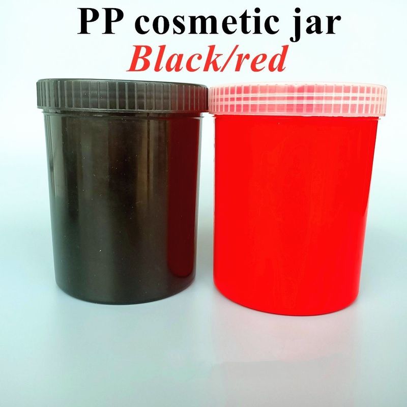 Môi rộng 150ml 250ml 500ml 1000ml PP Plastic Jar Cosmetic Packaging Hair Wax Body Cosmetic Jar Scrub jar Container
