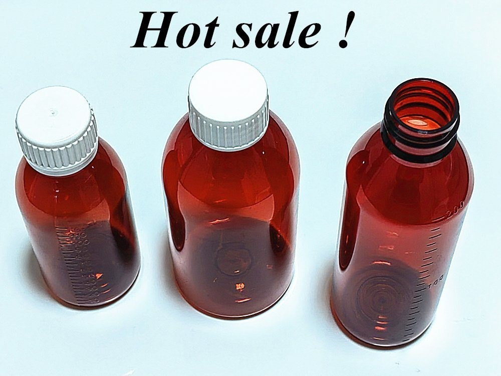 3oz 4oz Amber Sirup chai thủy tinh với cổ 28mm nhựa thuốc thuốc khớp Sirup chai cho chất lỏng đường uống