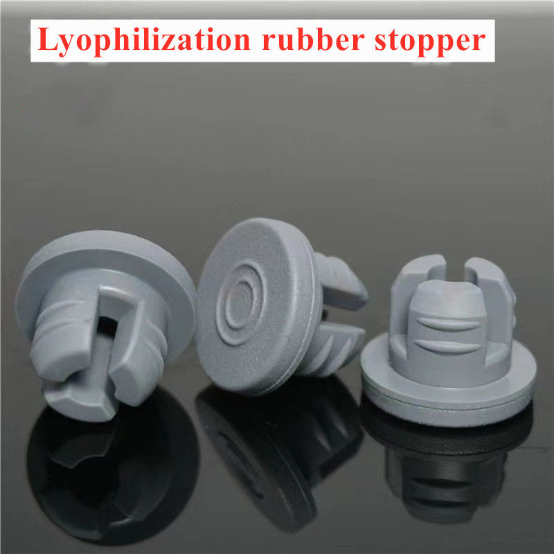13mm 20mm 32mm Sử dụng y tế Màu xanh Xám Lyophilization Butyl cao su nút cho lọ thủy tinh Glass Infusion chai