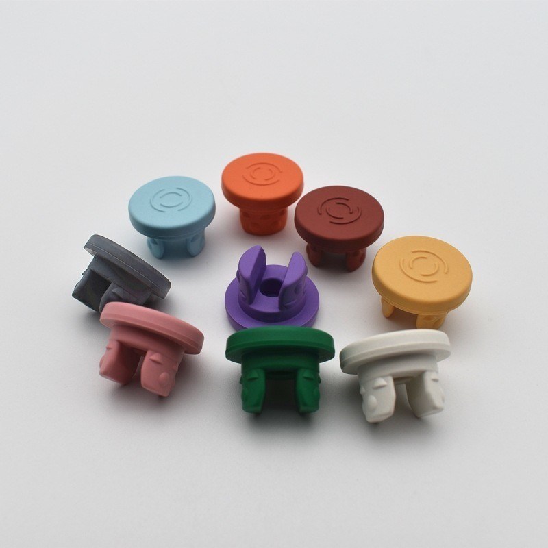 13mm 20mm 28mm Tiến thuốc tiêm cao su butyl Xám Đỏ Xanh Xanh Dược phẩm Bromobutyl Plug Goma Stopper