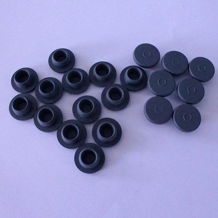 13mm 20mm 28mm Tiếng đệm cao su Borominated silicone loại dược phẩm cho Vial tiêm lyophilized thủy tinh