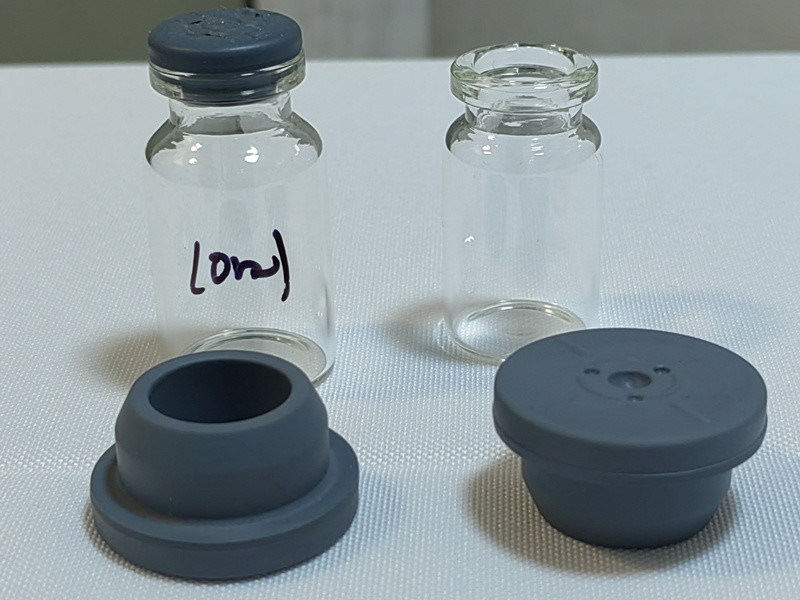 13mm 20mm 28mm 32mm Xám Dược phẩm Chlorobutyl Butyl cao su nút cho thủy tinh tiêm vial chai vắc-xin
