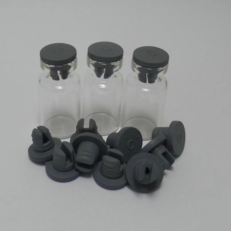 GMP Tuân thủ 13mm 20mm 23mm 28mm 32mm Bụi cao su Butyl tròn y tế vô trùng cho chai truyền thủy tinh
