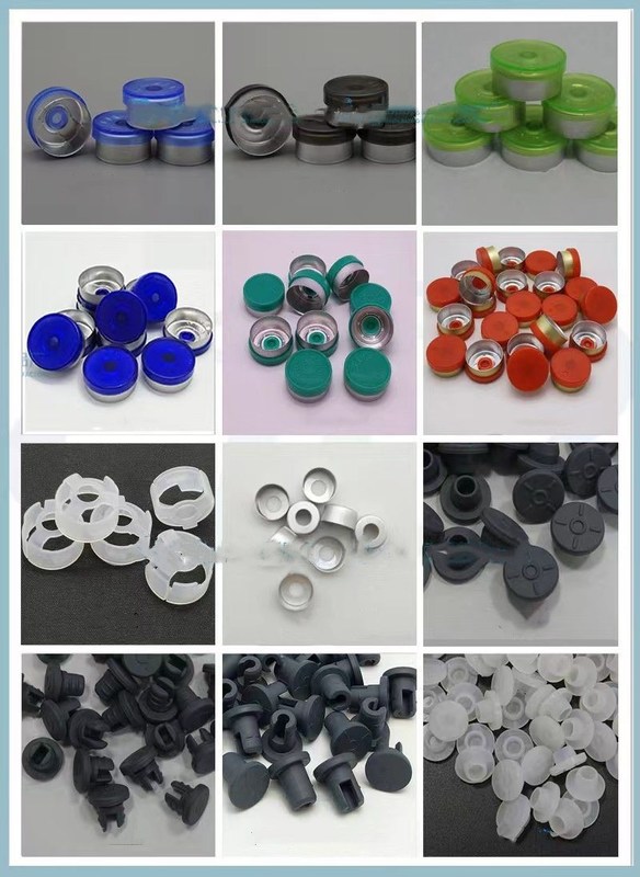 28mm 32mm Ethylene oxide tiêu thụ y tế khử trùng Bromo Butyl cao su nút cho bình tiêm thủy tinh
