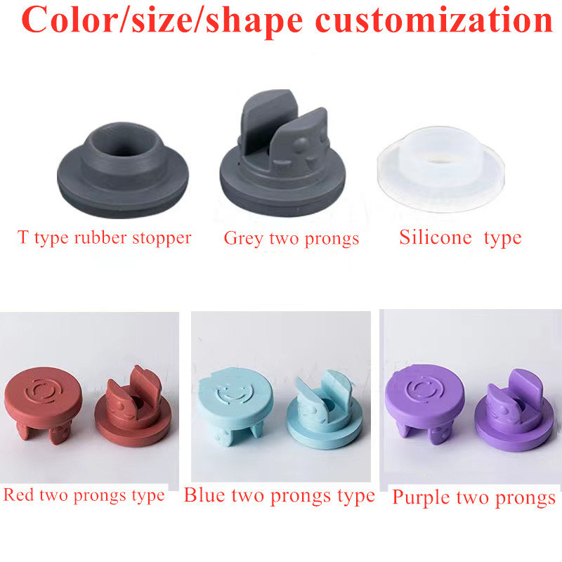13mm 20mm 28mm Bệnh viện khử trùng bơm cao su nút cho kính Viên tiêm thuốc kháng sinh chai