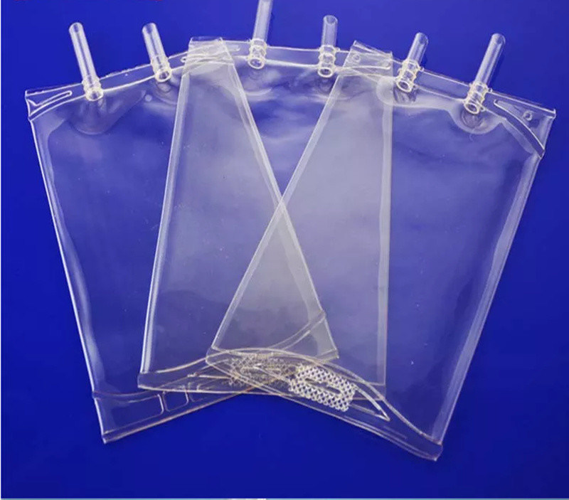 250 ml 500 ml PVC hỗn hợp túi truyền lớn khối lượng dùng một lần nước tĩnh mạch áp suất vận chuyển IV dung dịch túi