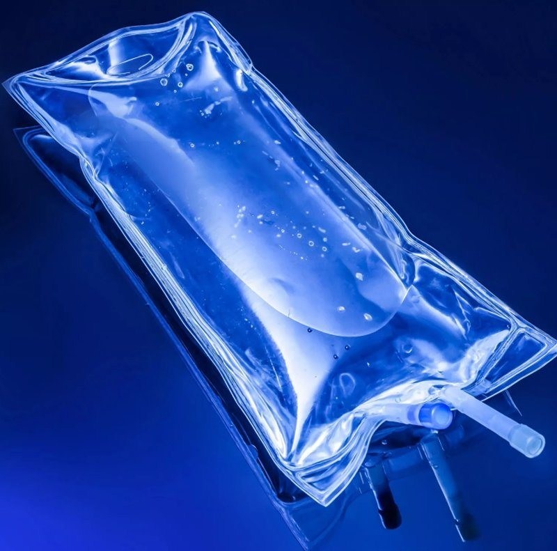 Thùng truyền máu y tế PVC dùng một lần 100ml 250ml 1000ml 2000ml Dehp miễn phí túi IV IV dung dịch lỏng túi