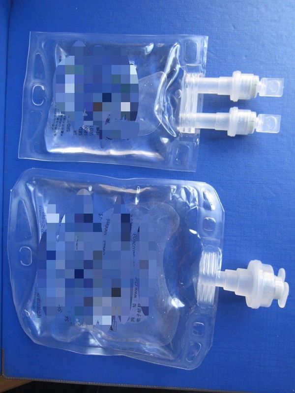 100ml 250ml túi truyền polypropylene Natri Chloride Không PVC IV Bag rõ ràng Y tế Không PVC túi truyền trống