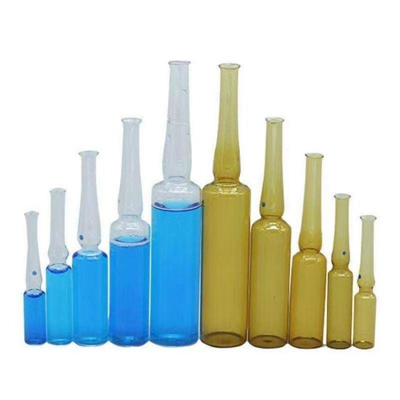 2ml 3ml 5ml 10ml 20ml tinh khiết kháng lão hóa làm sáng da serum Amber tiêm thủy tinh rỗng Ampules tiêm