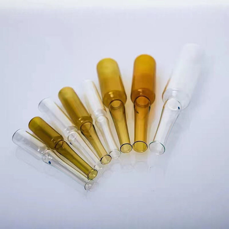 1ml 2ml 5ml 10ml 20ml Viên thủy tinh tiêu chuẩn Trung Quốc và ISO Viên thủy tinh Borosilicate thuốc dùng một lần