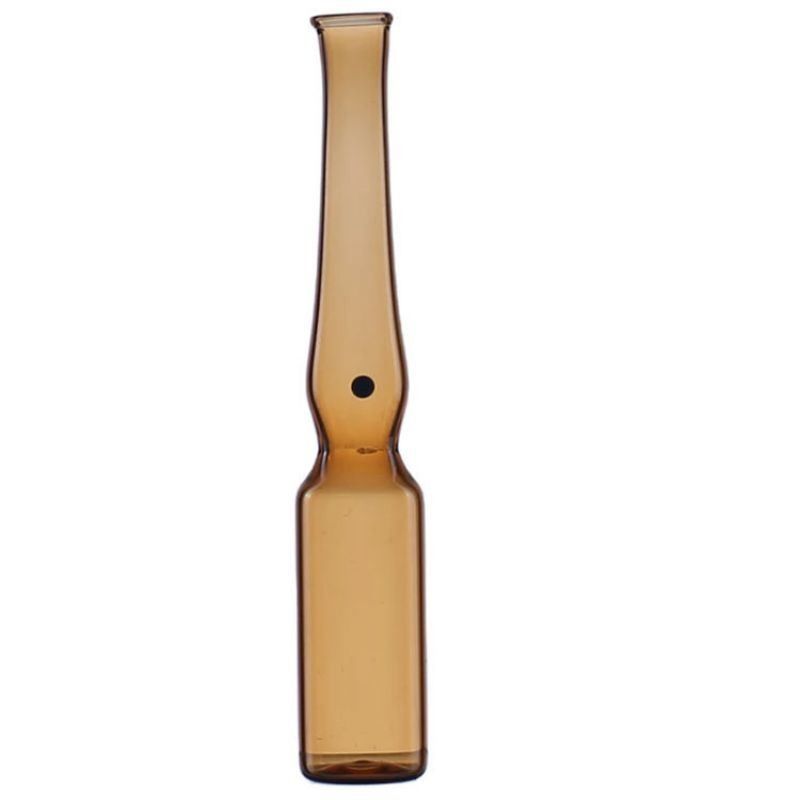 1ml5ml 10ml 20ml mỹ phẩm chăm sóc da dược phẩm thủy tinh Ampoule Màu Nhẫn Logo in Bấm hình B