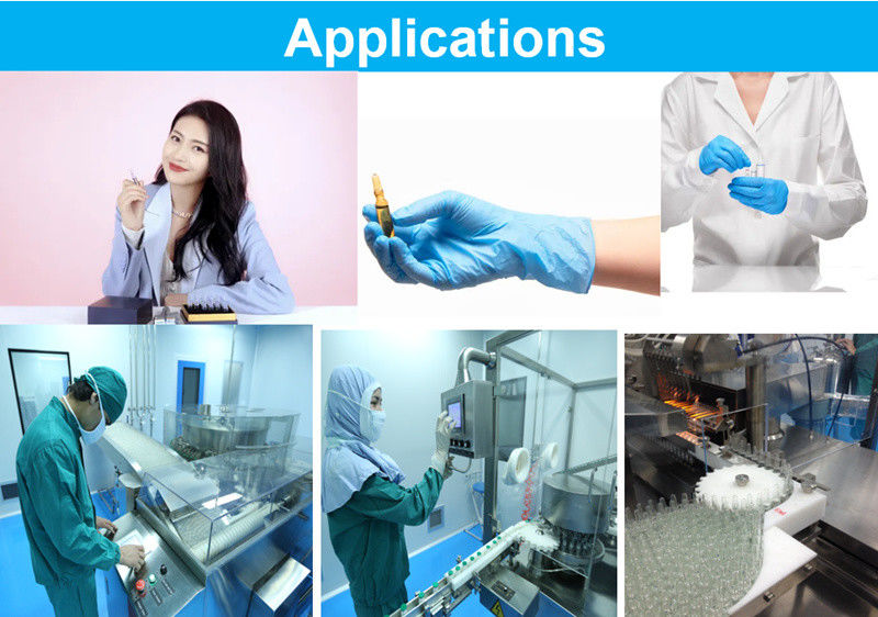 1ml5ml 10ml 20ml mỹ phẩm chăm sóc da dược phẩm thủy tinh Ampoule Màu Nhẫn Logo in Bấm hình B