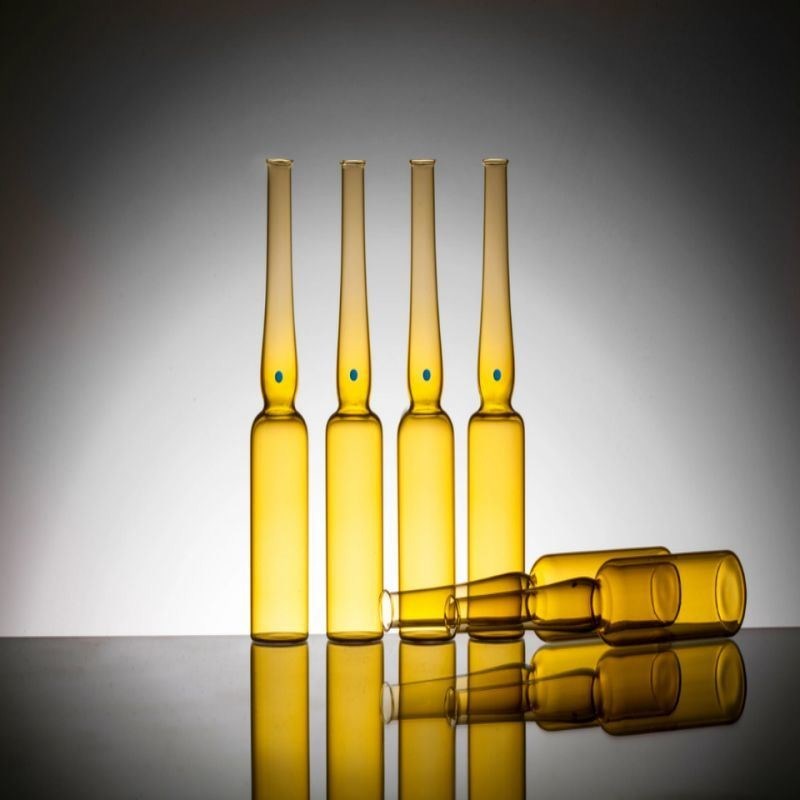 1ml 2ml 5ml 10ml Tiêu chuẩn ISO Ybb Tiêu chuẩn USP Loại 1 USP Loại 2 Ampoule thủy tinh OPC Neutral borosilicate ampoule thủy tinh