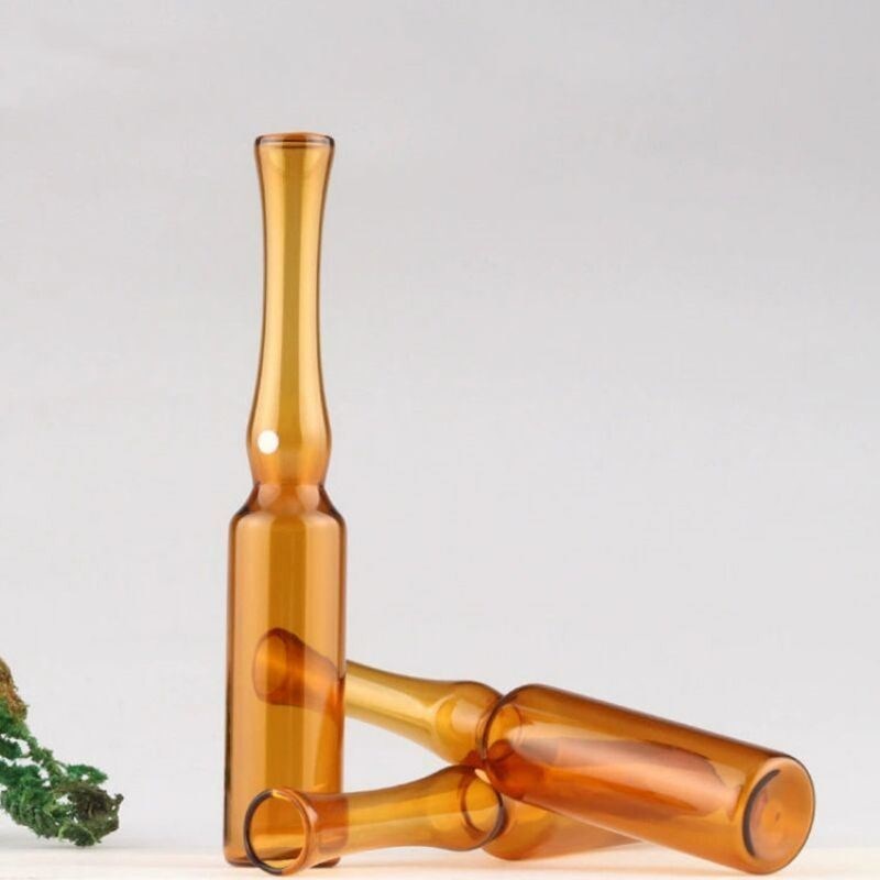 1ml 2ml 5ml 10ml YBB USP ampoule thủy tinh borosilicate rỗng để tiêm Ampoule thủy tinh Amber trong suốt cho Pharmac