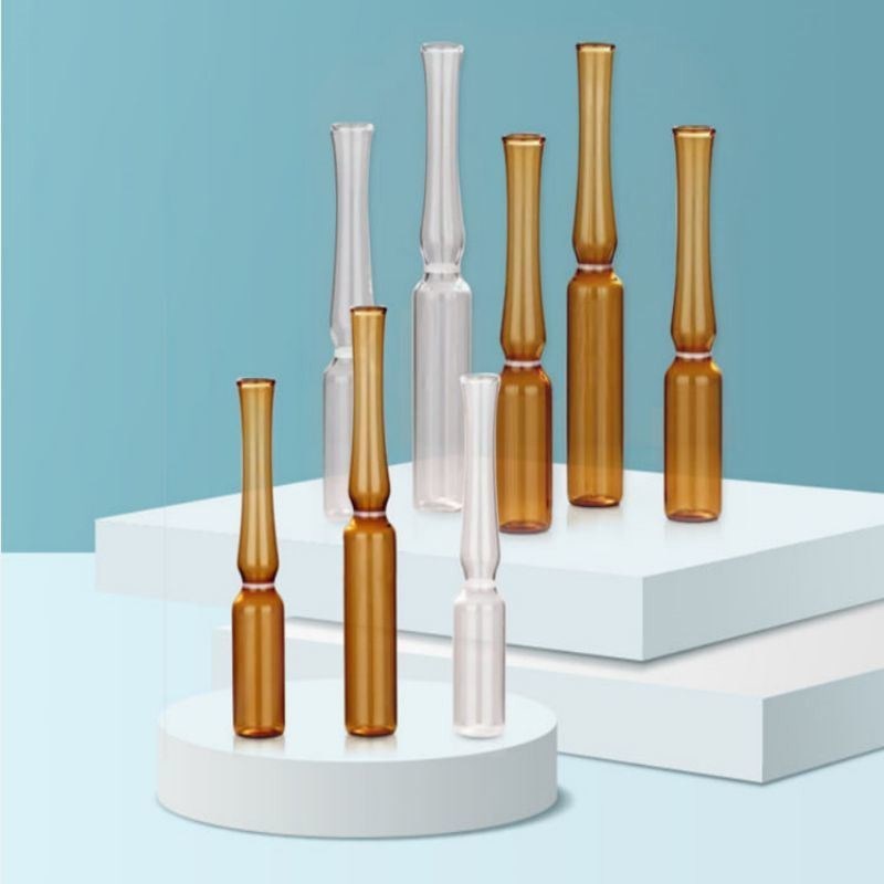Dược phẩm 1ml 2ml 5ml 10ml ISO Form A B C D Ampoule thủy tinh y tế rỗng Tiêu chuẩn ISO cho thuốc tiêm
