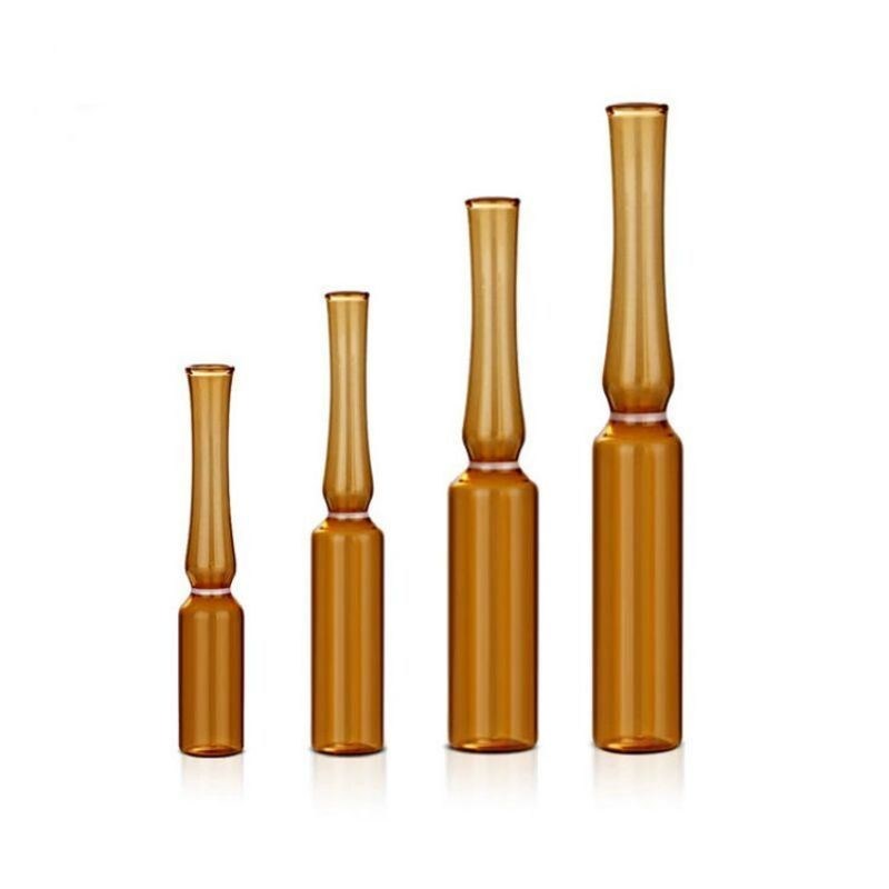 ISO tiêu chuẩn minh bạch Amber thuốc ampoule Vial loại C ampoule trống