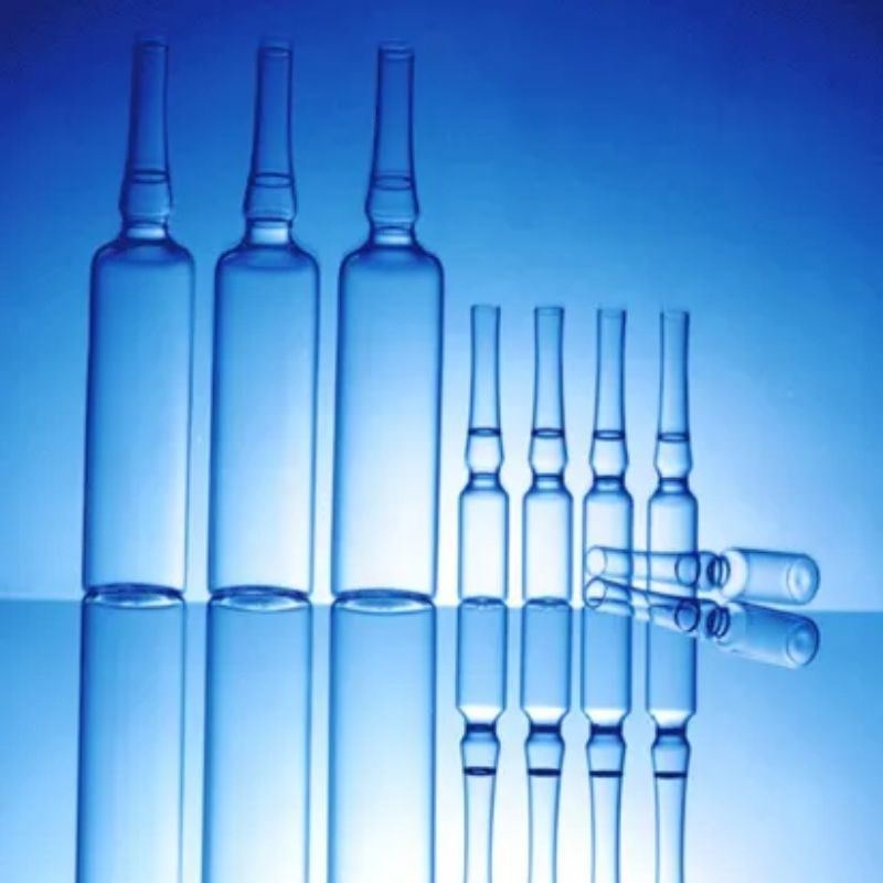 ISO tiêu chuẩn minh bạch Amber thuốc ampoule Vial loại C ampoule trống
