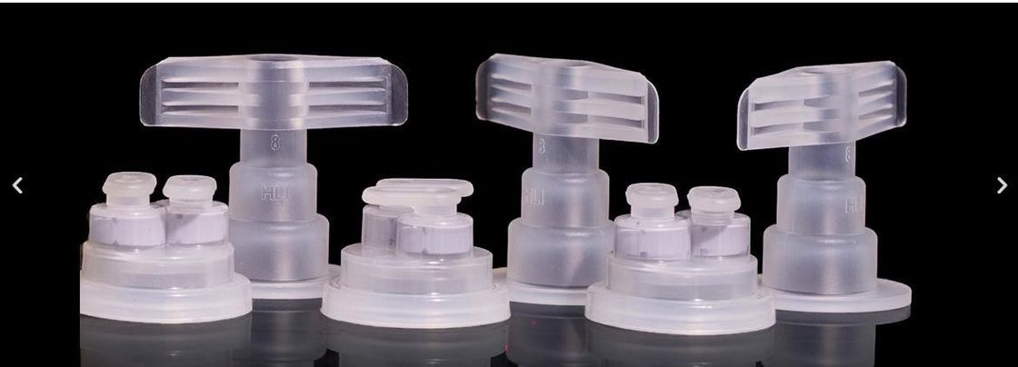 29mm 30mm PP Nắp đầu bơm rút ra cho túi bơm không PVC IV Euro Cap cho chai bơm nhựa