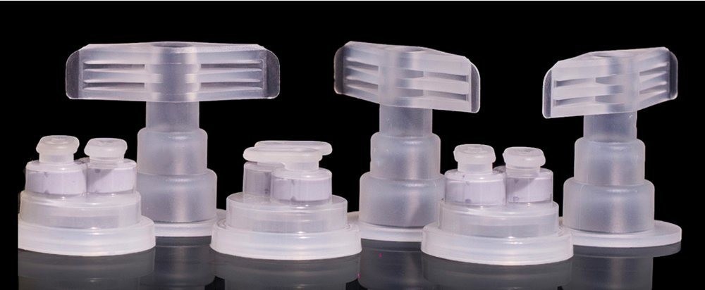 30mm 32mm Y tế Euro Cap đầu cho ISBM PP Infusion Bottle Y tế PP Cap cho túi IV