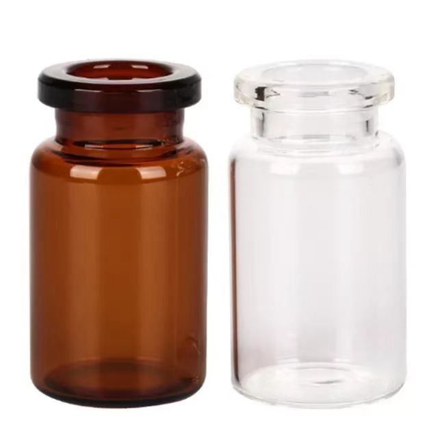 Hình Viên thủy tinh đúc ống thông suốt 5ml 10ml Hình Viên thủy tinh rỗng rõ ràng Rỗng Dược phẩm Borosilicate thấp