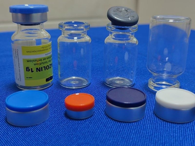 Hình Viên thủy tinh đúc ống thông suốt 5ml 10ml Hình Viên thủy tinh rỗng rõ ràng Rỗng Dược phẩm Borosilicate thấp