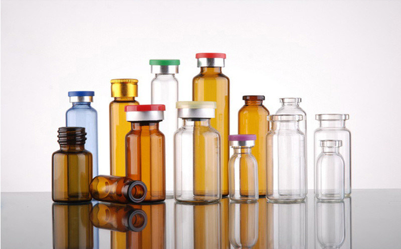 2ml 5ml 7ml Vial thủy tinh làm khô đông lạnh Vaccine ống dược phẩm Hạch Amber Vials thủy tinh với nắp nhôm