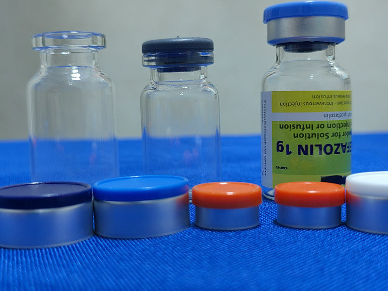 10ml 20ml Amber rõ ràng Empty Crimp cổ borosilicate ống thủy tinh Vial cho thuốc bột chất lỏng