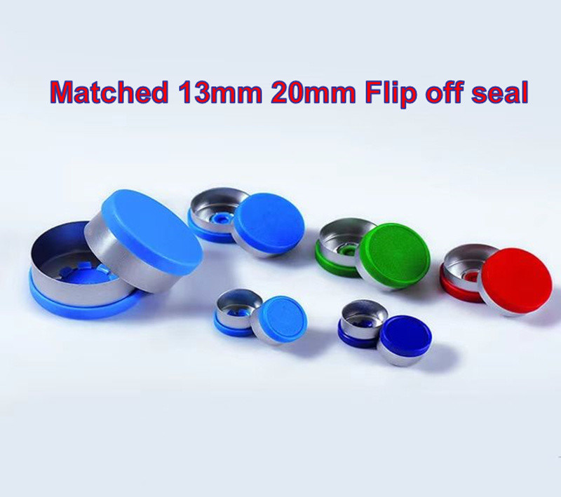 10ml 20ml Amber rõ ràng Empty Crimp cổ borosilicate ống thủy tinh Vial cho thuốc bột chất lỏng