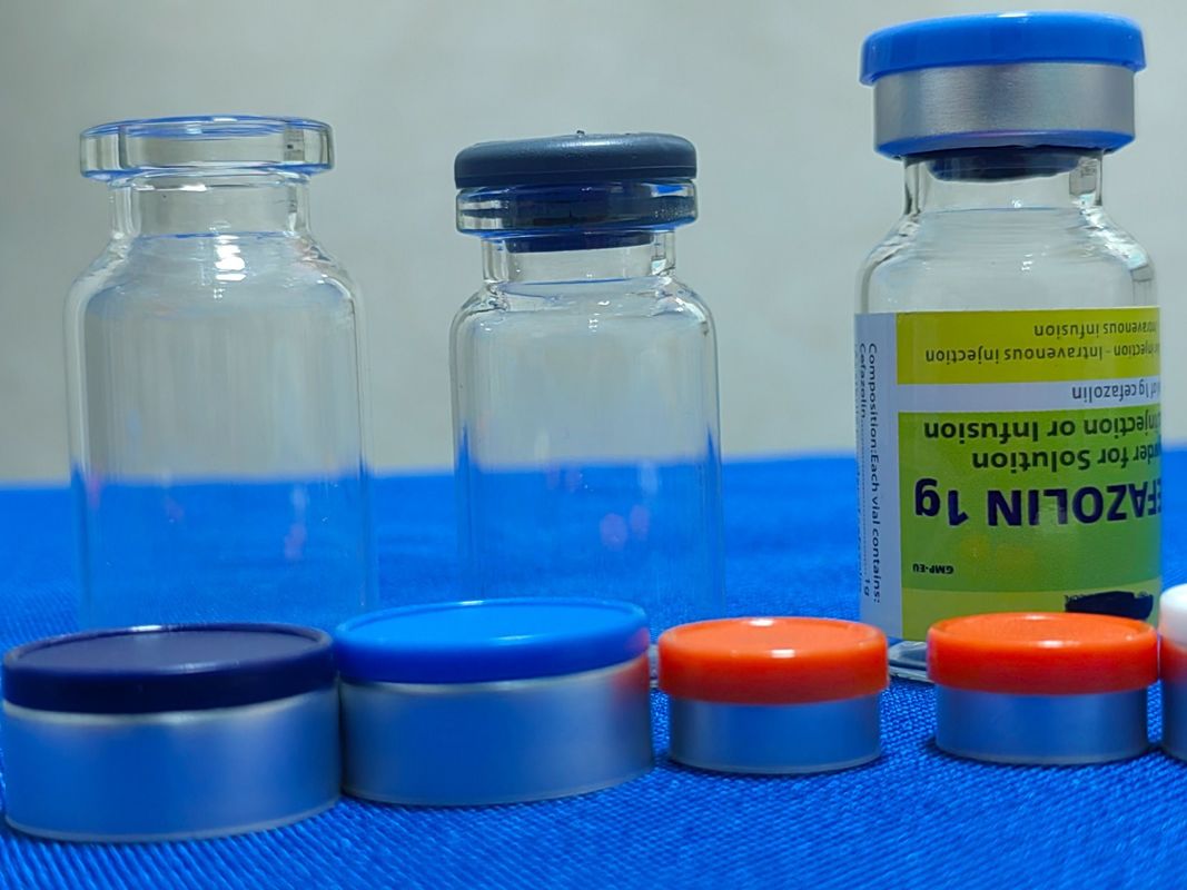 5ml 7ml 10ml 20ml thuốc mỹ phẩm Borosicilate ống thuốc thủy tinh tiêm Vials với nắp nhôm nhôm