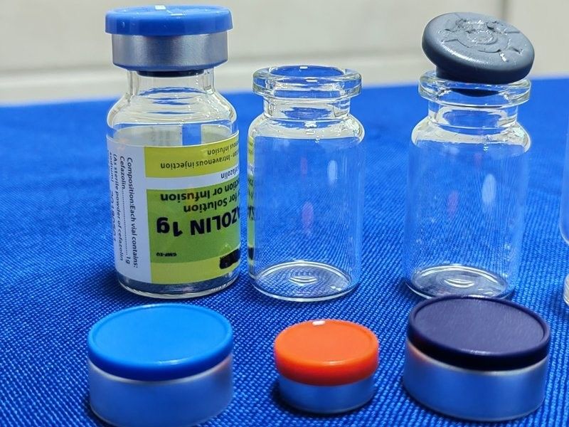 5ml 7ml 10ml Vial thủy tinh thuốc khử trùng rõ ràng Ném cổ Vial thủy tinh ống dược phẩm