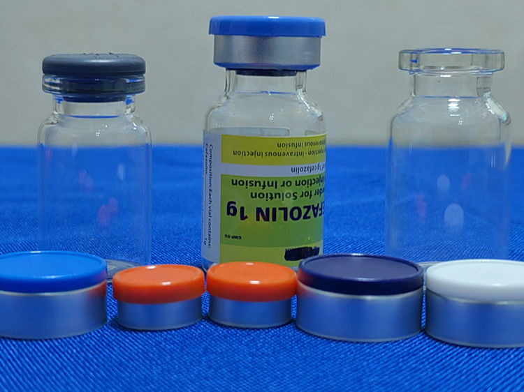 Viên thủy tinh loại I được đúc Viên thủy tinh y tế 10ml với nút cao su